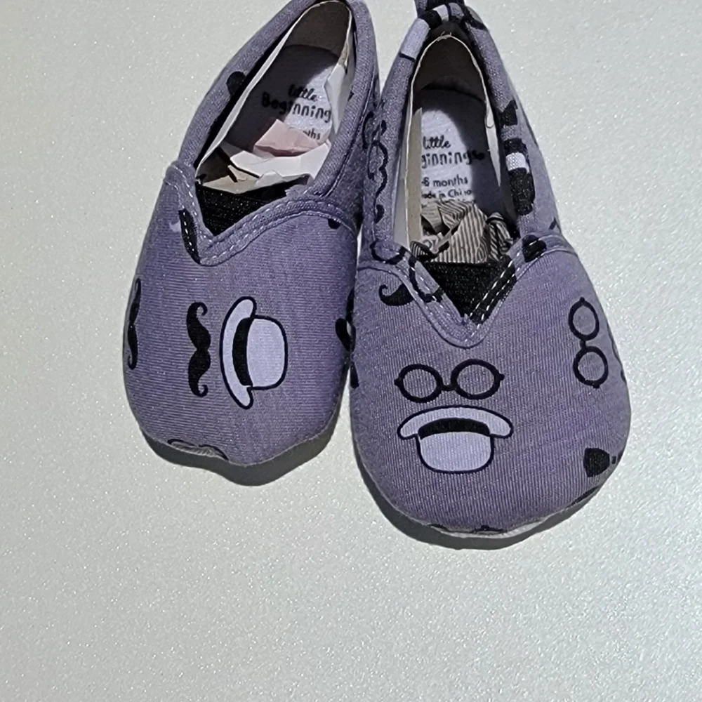 Little Beginnings 3 Piece Matching Outfit Set Size 3-6 Months Shoes Pants Onesie